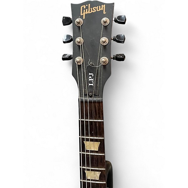 Used Gibson LPJ Worn Cherry Solid Body Electric Guitar