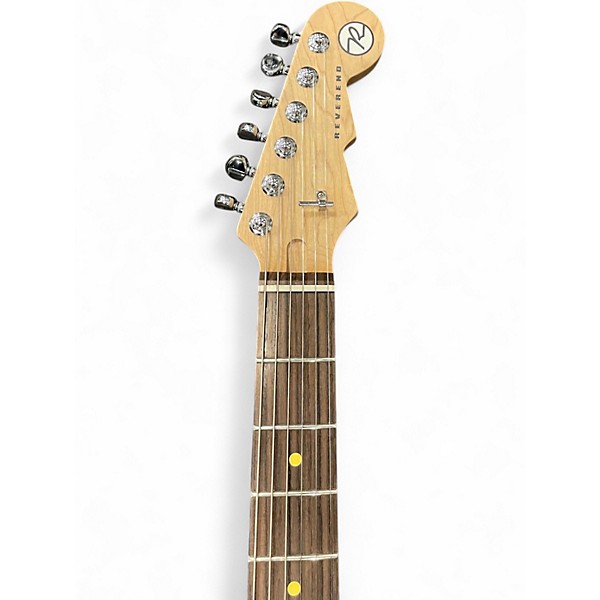 Used Reverend Limited Edition Double Agent W 16/60 Venetian Gold Solid Body Electric Guitar