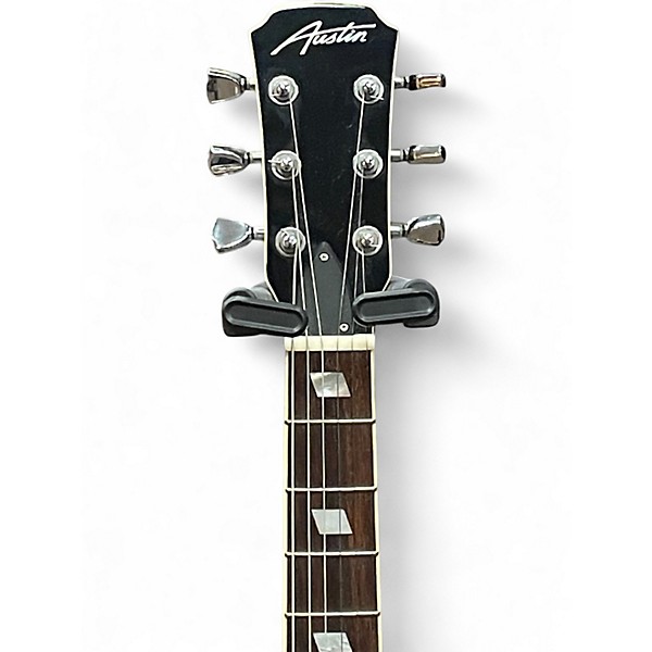 Used Austin HOLLOWBODY TYPE CHERRY RED Hollow Body Electric Guitar