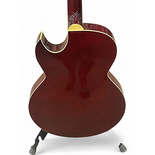 Used Austin HOLLOWBODY TYPE CHERRY RED Hollow Body Electric Guitar