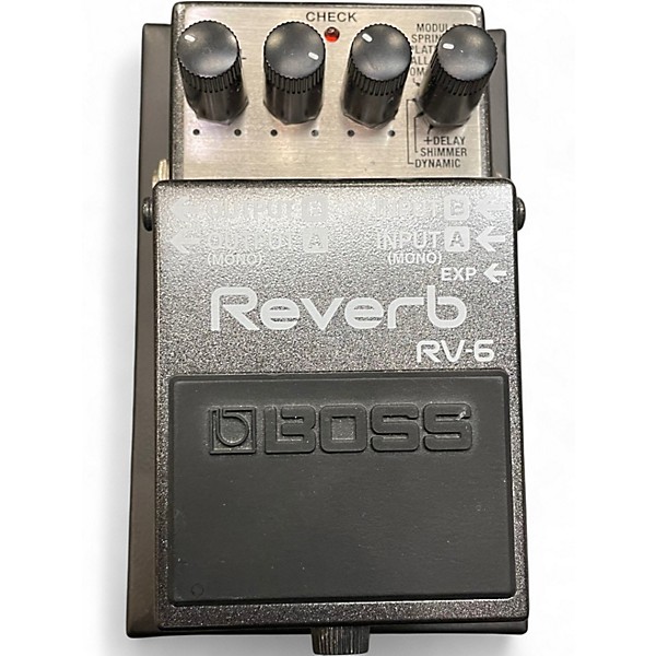 Used BOSS RV6 Digital Reverb Effect Pedal