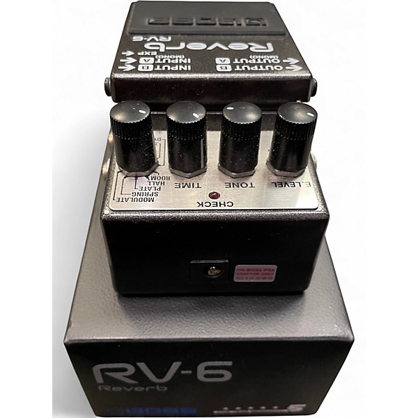 Used BOSS RV6 Digital Reverb Effect Pedal