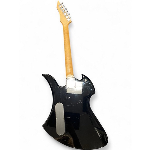 Used B.C. Rich Bronze Series Mockingbird Black Solid Body Electric Guitar