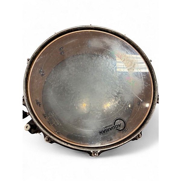 Used Mapex 5X14 Saturn Snare blue sparkle Drum