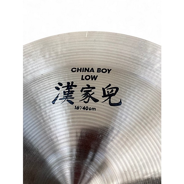 Used Zildjian 16in Low China Boy Cymbal