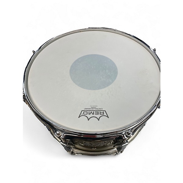 Used Pork Pie 13X7.5 Little Squealer Snare Gold Drum