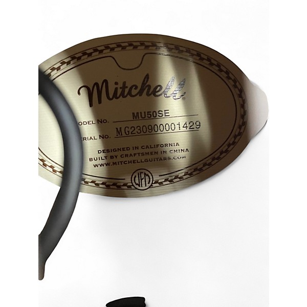 Used Mitchell MU50SE Natural Ukulele