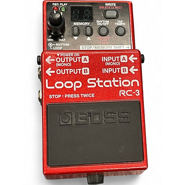 Used BOSS RC3 Loop Station Pedal