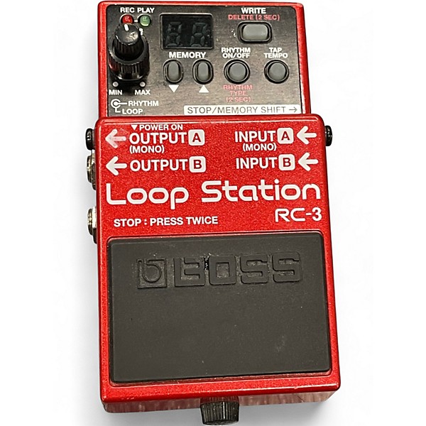 Used BOSS RC3 Loop Station Pedal