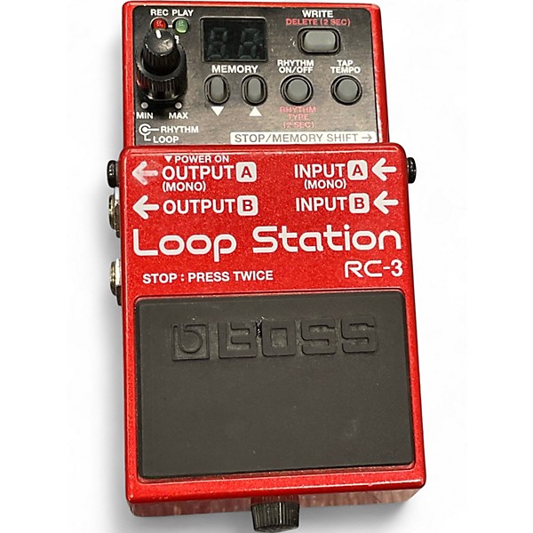 Used BOSS RC3 Loop Station Pedal