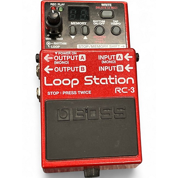 Used BOSS RC3 Loop Station Pedal