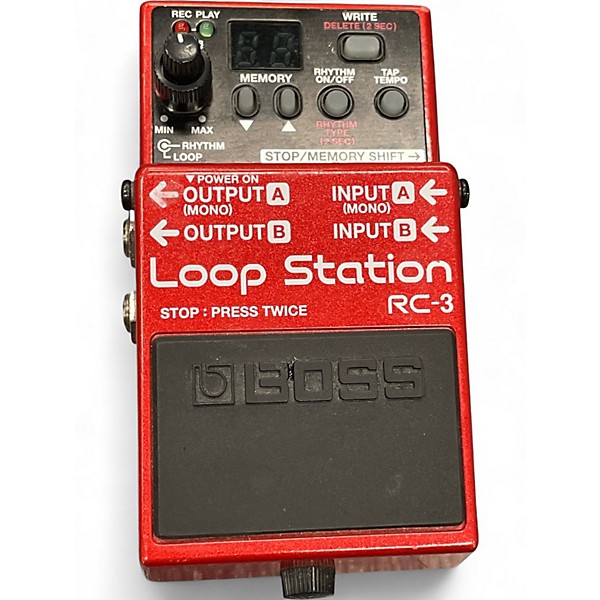 Used BOSS RC3 Loop Station Pedal