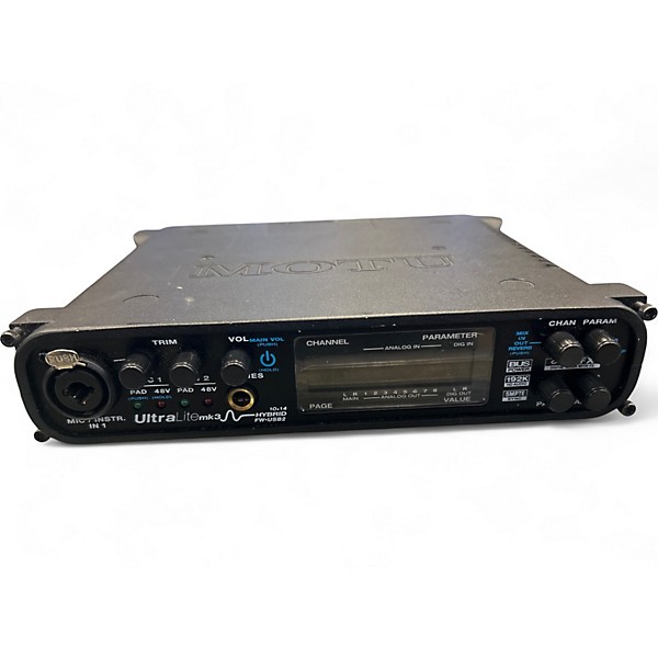 Used MOTU UltraLite MK3 Hybrid Audio Interface