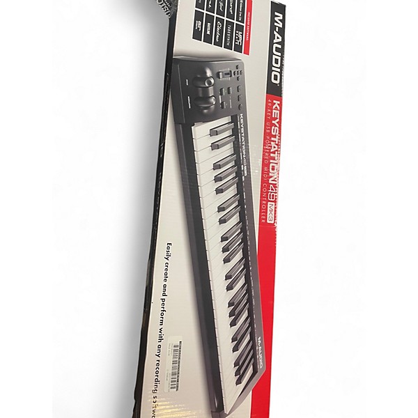 Used M-Audio Keystation 49 Key MIDI Controller