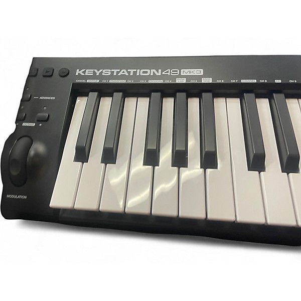 Used M-Audio Keystation 49 Key MIDI Controller