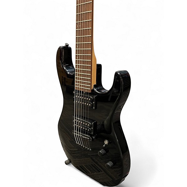 Used Washburn X SERIES 7 STRING Black Solid Body Electric Guitar