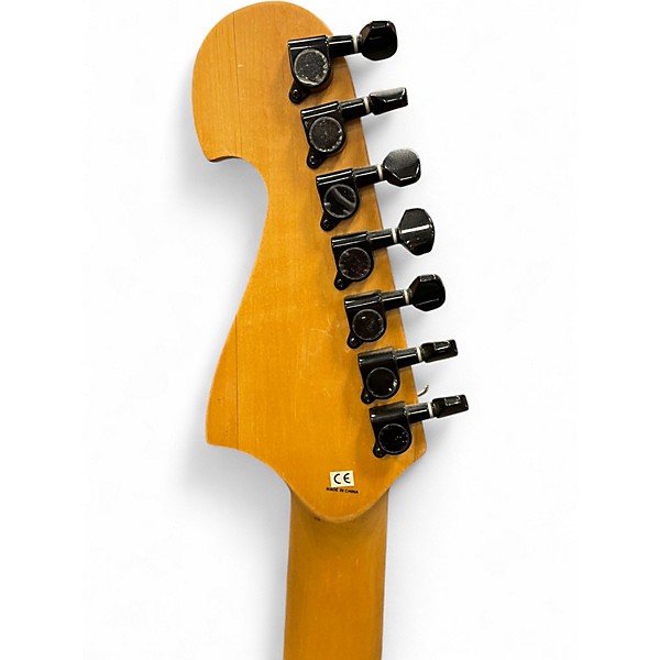 Used Washburn X SERIES 7 STRING Black Solid Body Electric Guitar