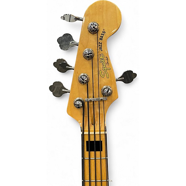 Used Squier Classic Vibe 1970s Jazz Bass Natural Electric Bass Guitar
