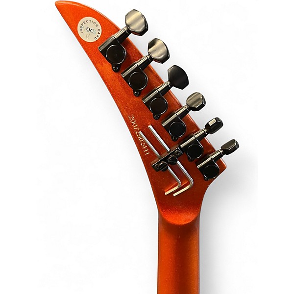 Used Kramer SM-1 Metallic Orange Solid Body Electric Guitar