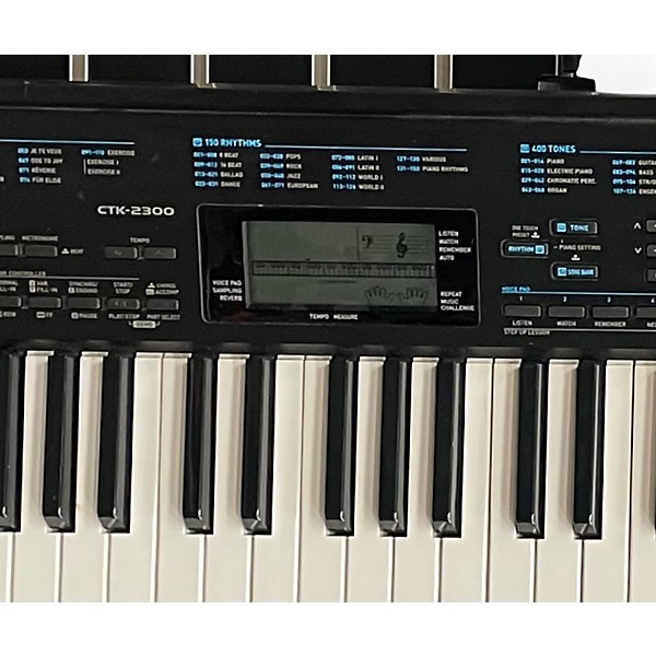 Used Casio CTK2300 61 Key Portable Keyboard
