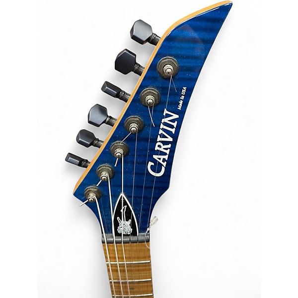 Used Carvin AC175 JASON BECKER Blue Sapphire Acoustic Electric Guitar