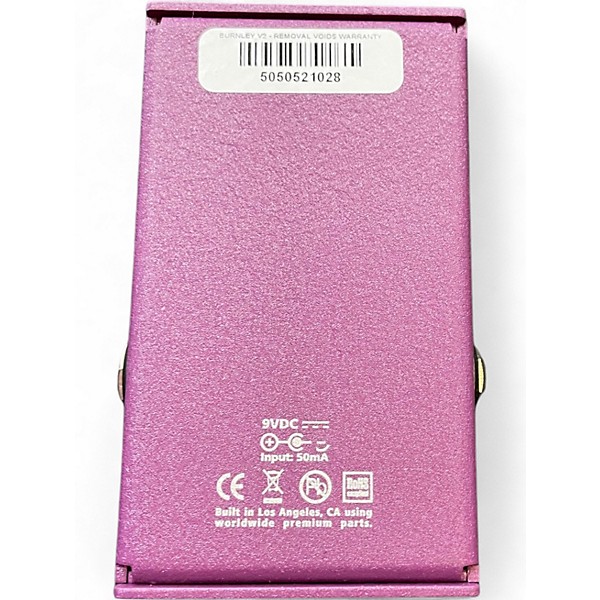 Used Bogner Burnley Bubinga Distortion Effect Pedal