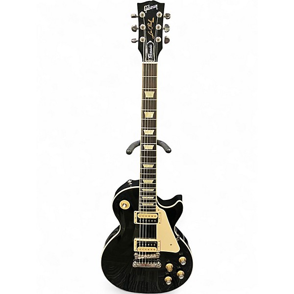 Used Gibson Les Paul Classic Ebony Solid Body Electric Guitar