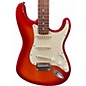 Used Squier Standard Stratocaster Cherry Sunburst Solid Body Electric Guitar