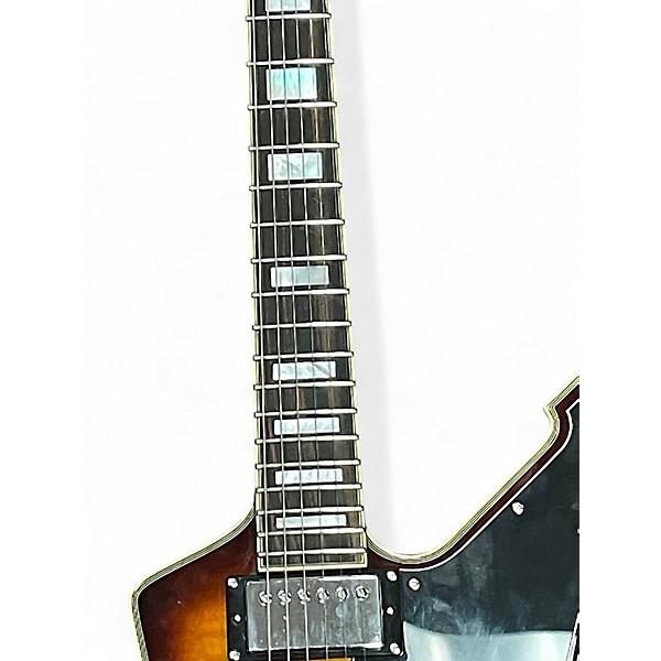 Used Schecter Guitar Research E1 CUSTOM Vintage Sunburst Solid Body Electric Guitar