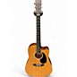 Used Martin Custom Road Series Natural Acoustic Electric Guitar thumbnail