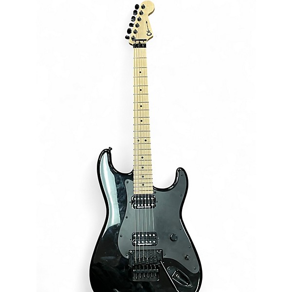 Used Charvel Solcal Style 1 Black Solid Body Electric Guitar