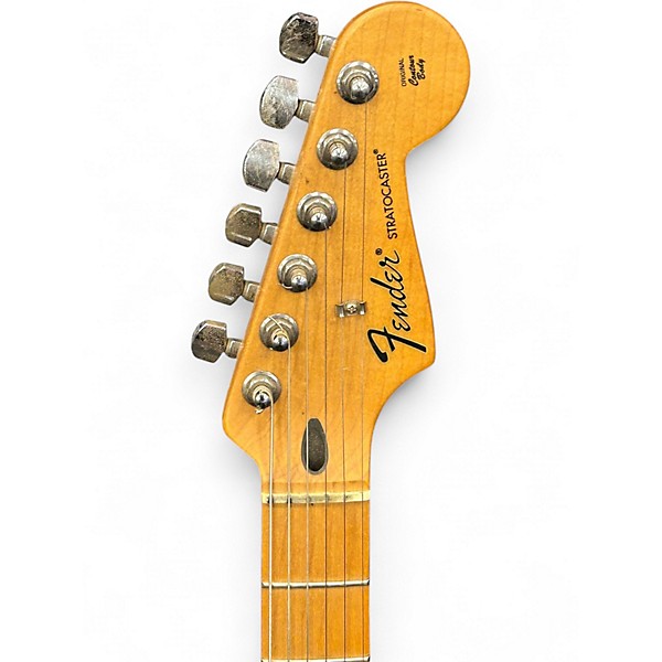 Used Fender Standard Stratocaster red Solid Body Electric Guitar