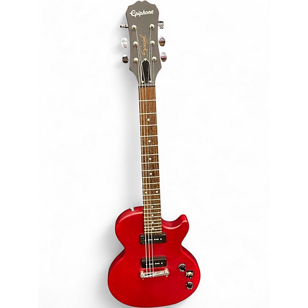 Used Epiphone Les Paul Special red Solid Body Electric Guitar