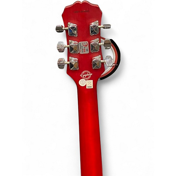 Used Epiphone Les Paul Special red Solid Body Electric Guitar