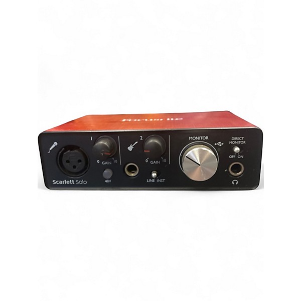 Used 2017 Focusrite Scarlett Solo Audio Interface