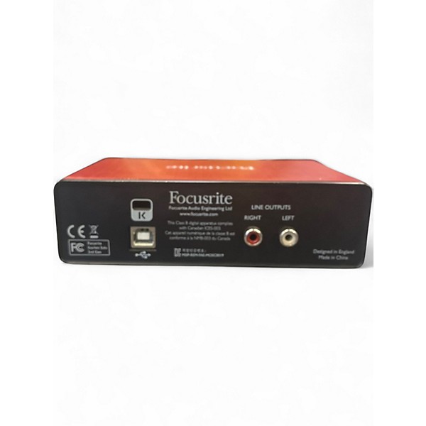 Used 2017 Focusrite Scarlett Solo Audio Interface