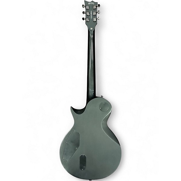 Used ESP LTD EC401QM Trans Black Solid Body Electric Guitar