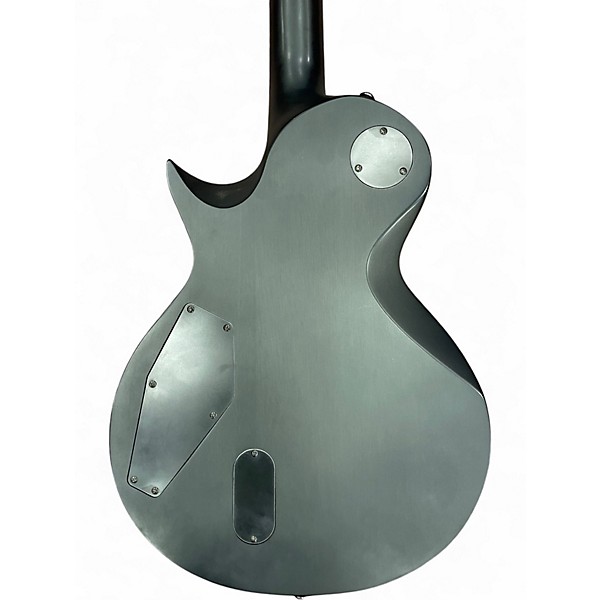 Used ESP LTD EC401QM Trans Black Solid Body Electric Guitar