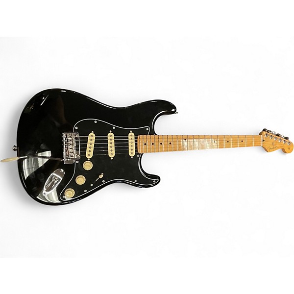 Used Fender Player II Stratocaster Black Solid Body Electric Guitar