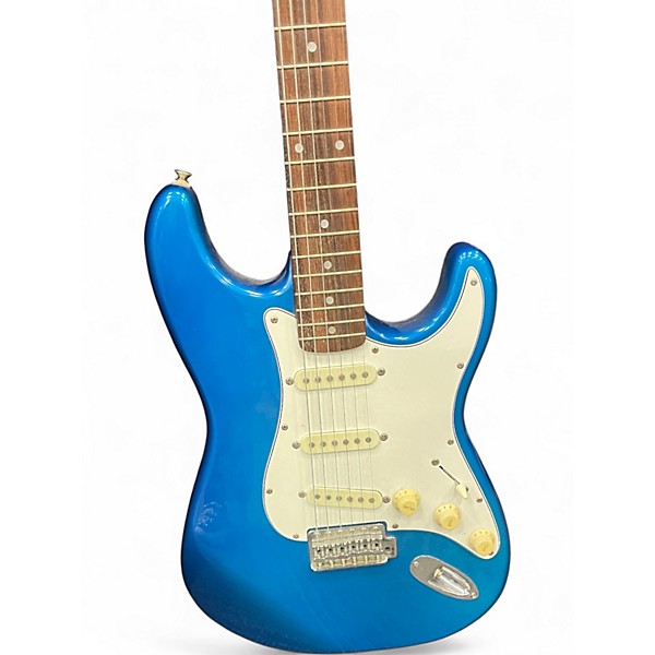 Used Squier MIK STRAT BLUE Solid Body Electric Guitar