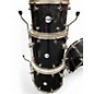 Used ddrum 4 Piece REFLEX Black Galaxy Sparkle Drum Kit