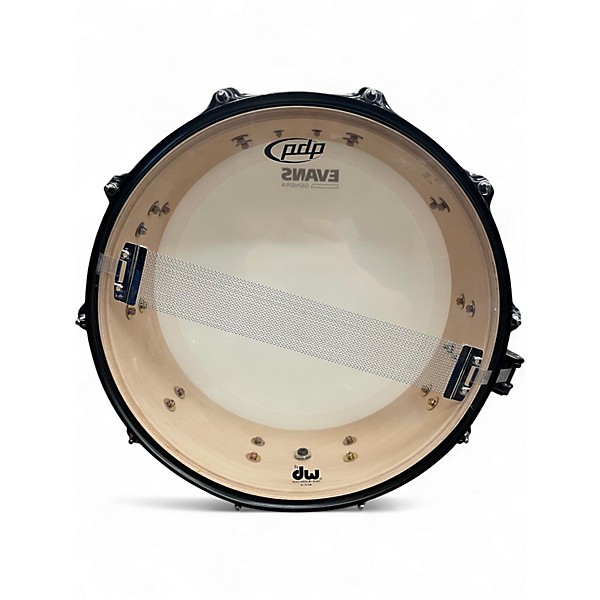 Used PDP by DW 14X5.5 Concept Series Snare Black Sparkle Drum