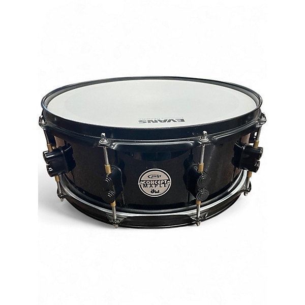 Used PDP by DW 14X5.5 Concept Series Snare Black Sparkle Drum