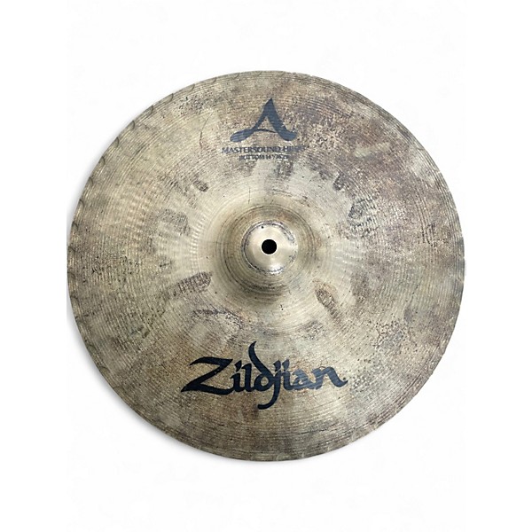 Used Zildjian 14in A Mastersound Hi Hat Pair Cymbal
