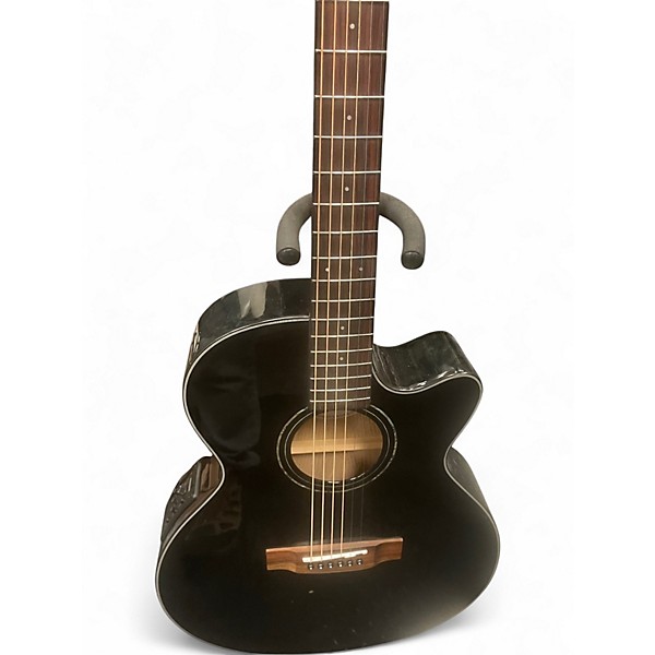 Used Mitchell MX430 Black Acoustic Electric Guitar