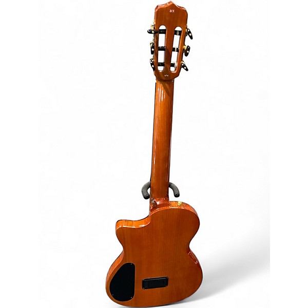 Used Cordoba Stage edge burst Classical Acoustic Electric Guitar