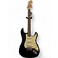 Used Squier Standard Stratocaster Black Solid Body Electric Guitar thumbnail