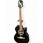 Used Fender FA135CE  Black Acoustic Electric Guitar