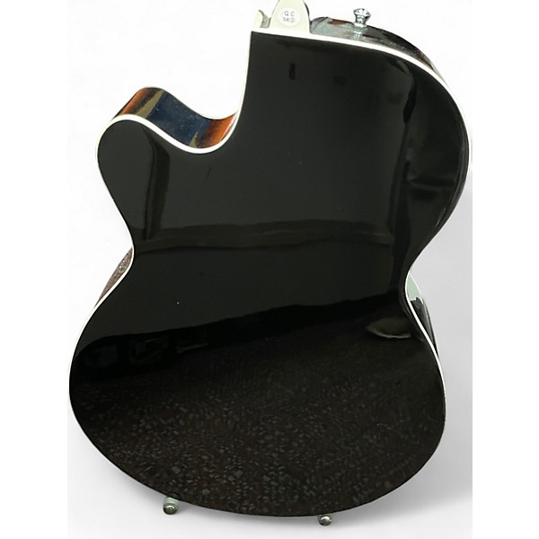 Used Fender FA135CE  Black Acoustic Electric Guitar