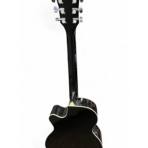 Used Fender FA135CE  Black Acoustic Electric Guitar